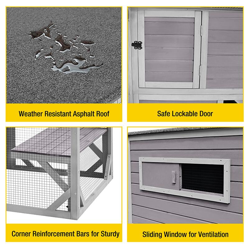 Aivituvin-Air54 Outdoor Cat Enclosure | Large Pet Enclosure